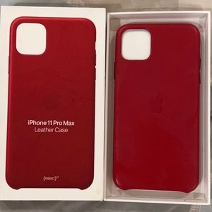 Apple leather case - iPhone 11 Pro Max